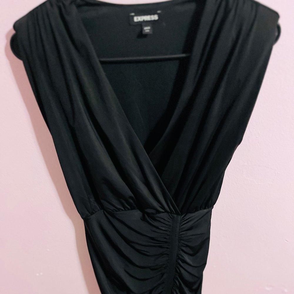 Express XXS black cocktail dress
